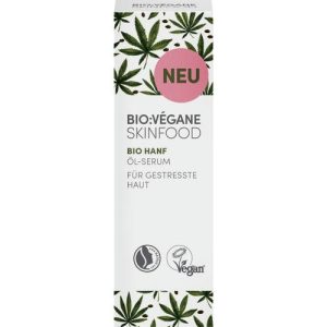 Сыворотка Bio:Vegane (Био Веган) масляная Органический Каннабис для усталой кожи лица 30 мл