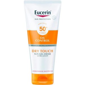 Гель-крем для кожи лица и тела Eucerin солнцезащитный ультралегкий матирующий SPF 50+, 200 мл