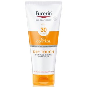 Гель-крем Eucerin солнцезащитный ультралегкий матирующий для кожи лица и тела SPF30 200 мл