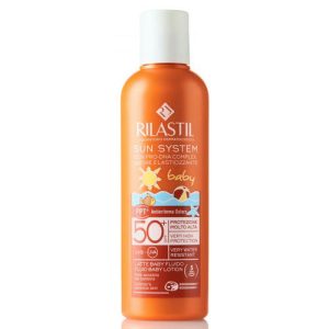 Лосьон Rilastil ультра-легкий солнцезащитный для тела с SPF 50 для детей 200 мл