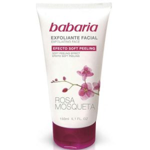 Скраб Babaria (Бабария) для лица с маслом Шиповника 150 мл