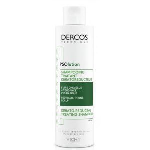 Шампунь Vichy Dercos Psolution кератолический для кожи головы с проявлениями шелушения и зуда 200 мл