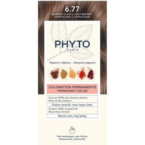 Крем-краска для волос Phyto Phytocolor Тон 6.77 (светло-каштановый капучино)