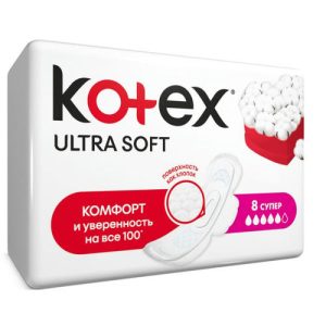 Прокладки Kotex Ultra Soft Super 8 шт