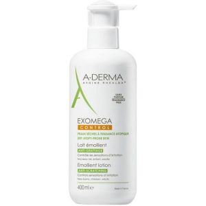 Молочко A-Derma Exomega Control смягчающее для атопичной кожи лица и тела 400 мл