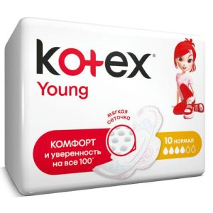 Прокладки Kotex Young Normal 10 шт