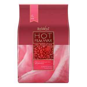 Italwax, Воск для депиляции горячий пленочный «Роза», 1 кг