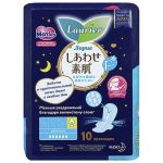 Laurier, Гигиенические прокладки тонкие ночные XL, 10 шт.