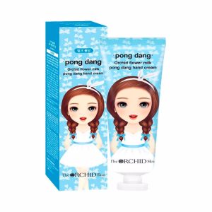 THE ORCHID SKIN ORCHID FLOWER MILK PONG DANG HAND CREAM (60ml), Увлажняющий крем для рук с экстрактом молока (60мл)
