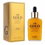 ANJO PROFESSIONAL 24K GOLD PRIME AMPOULE (90ml), Отбеливающая и антивозрастная ампула с 24K золотом (90мл)