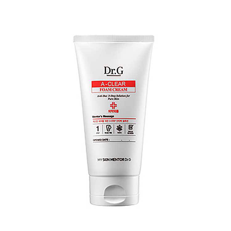 DR.G A-CLEAR FOAM CREAM EX (150ml), Очищающая пенка для умывания (150мл)