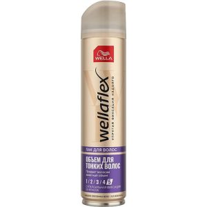 Wella Wellaflex Fullness For Fine Hair Лак для тонких волос супер-сильной фиксации Объем Для Тонких Волос