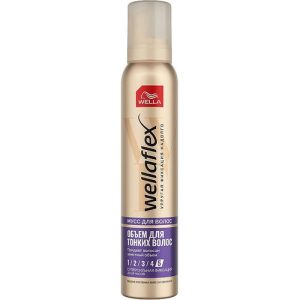 Wella Wellaflex Мусс для волос "Объем для тонких волос" суперсильная фиксация