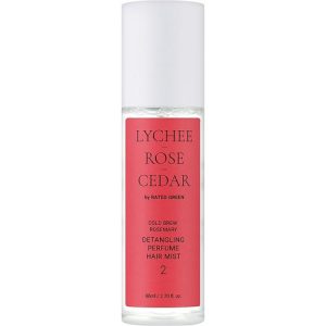 Rated Green Cold Brew Rosemary Detangling Perfume Hair Mist 2, Парфюмированный мист для волос "Личи-Роза-Кедр"