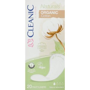 Cleanic Naturals Organic Cotton, Прокладки ежедневные органическим хлопком, 20 шт