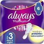 Always Platinum Ultra Night, Гигиенические прокладки, 6 шт.