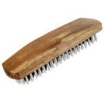 Щетка для одежды черно-белый ворс, ПВС, 16x4.5x2см