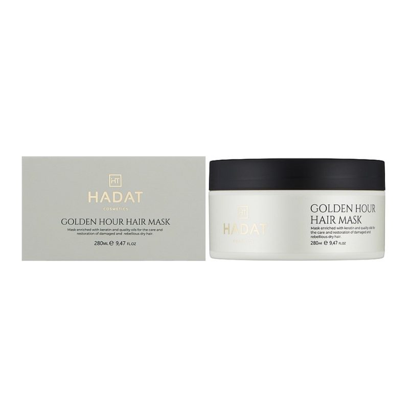 Интенсивная восстанавливающая маска, Hadat Cosmetics Golden Hour Hair Mask — изображение 2