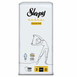 Ежедневные прокладки Sleepy Extra, длинные, 32 шт.