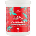Kallos Cosmetics Hair Pro-Tox Cannabis Mask, Маска для волос с маслом семян конопли, кератином и витаминным комплексом
