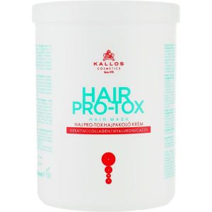 Kallos Cosmetics Pro-Tox Hair Mask, Маска для волос с кератином, коллагеном и гиалуроновой кислотой