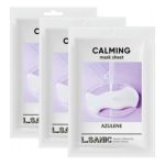 L.Sanic Набор тканевых масок с азуленом - Azulene calming mask sheet, 3шт