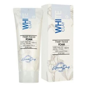 Grace Day Пенка для умывания с белой глиной - White clay fresh facial foam, 180мл