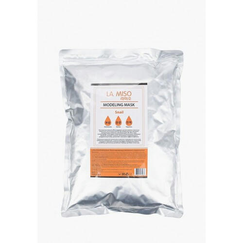 La Miso Маска альгинатная с муцином улитки – Snail modeling mask, 1000г