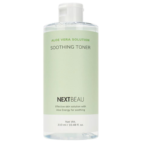 NEXTBEAU Тонер смягчающий с экстрактом алоэ - Aloe vera solution soothing toner, 310мл