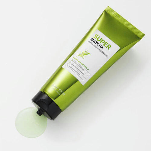 Some By Mi Гель для умывания с чаем матча - Super matcha pore clean cleansing gel, 100мл — изображение 2
