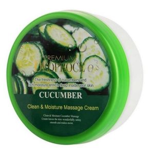 Deoproce Крем массажный для лица – Premium clean & moisture cucumber massage cream, 300г