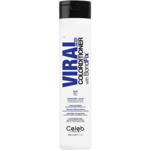 CELEB LUXURY, Кондиционер тонирующий для яркости цвета Viral Colorditioner синий, 244 мл