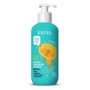 ESTEL, Детский шампунь-кондиционер для волос 2 в 1 Little Me, 300 мл