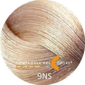 COMPAGNIA DEL COLORE, Стойкая низкоаммиачная краска для волос 9 NS, 100 мл