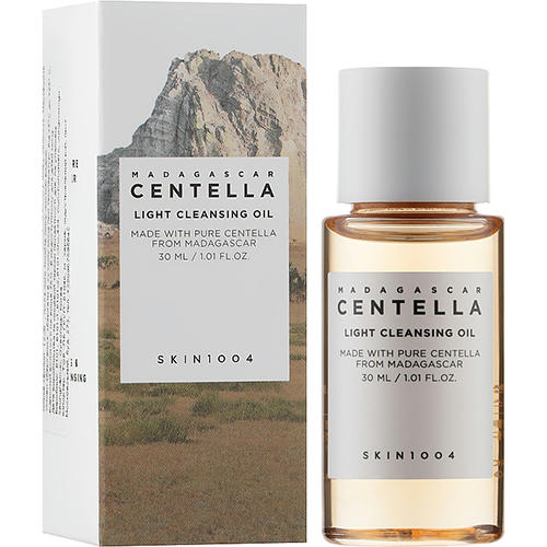 Skin1004 Легкое гидрофильное масло с экстрактом центеллы Madagascar Centella Light Cleansing Oil 30 мл
