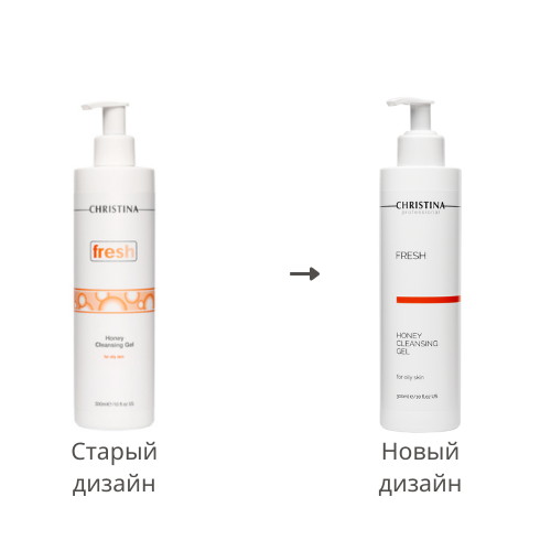 Christina Медовый очищающий гель для жирной кожи Fresh Purifying Toner for oily skin 300мл — изображение 3
