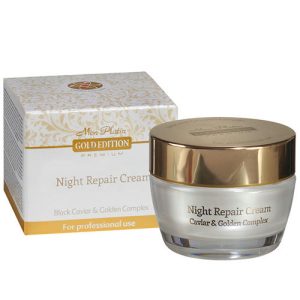 Mon Platin Gold Edition Ночной питательный крем для лица с экстрактом черной икры и золотом night repair cream 50мл