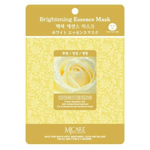 Mijin Care Маска тканевая для лица осветляющая Brightening Essence Mask 23г