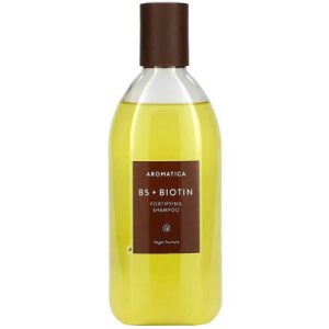 Aromatica Укрепляющий шампунь с витамином B5 + Biotin Fortifying Shampoo 400 мл