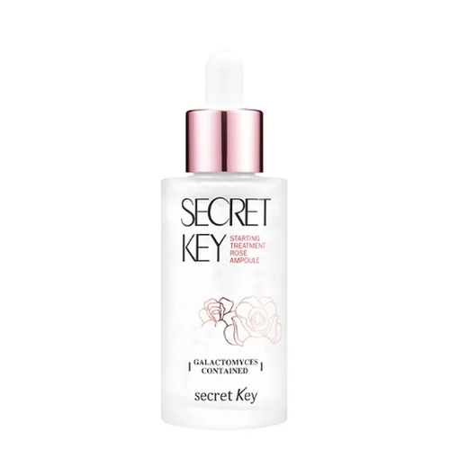 SECRET KEY, Увлажняющая ампульная сыворотка для лица с розовой водой Starting Treatment Rose Ampoule, 50 мл — изображение 2