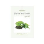 FOODAHOLIC, Тканевая маска для лица с экстрактом зеленого чая Nature Skin Mask, 25 гр