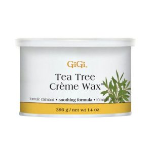 GIGI, Кремообразный воск с маслом чайного дерева Tea Tree Creme Wax, 396 гр