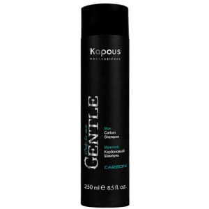 KAPOUS, Мужской карбоновый шампунь Gentlemen, 250 мл