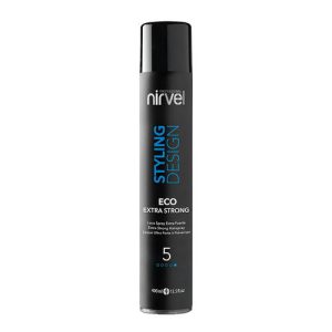 NIRVEL, Лак для волос экстрасильной фиксации Eco Extra Strong Styling, 400 мл