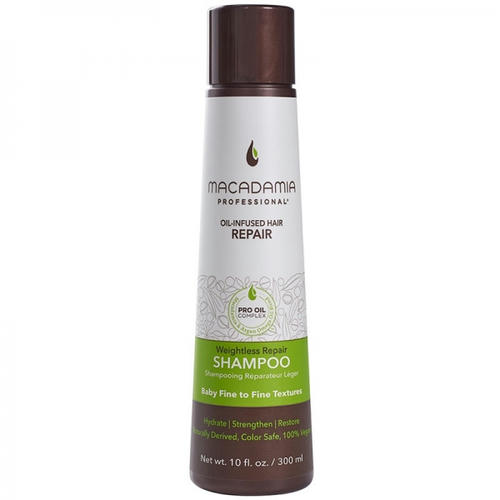 MACADAMIA, Шампунь восстанавливающий для тонких волос Weightless Moisture, 300 мл