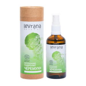 LEVRANA, Натуральный гидролат Черёмухи, ECOCERT, 100 мл