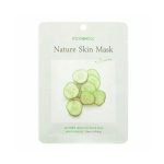 FOODAHOLIC, Тканевая маска для лица с экстрактом огурца Nature Skin Mask, 25 гр