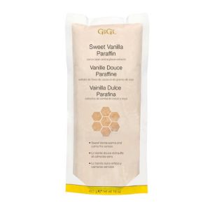 GIGI, Парафин с ароматом ванили Sweet Vanilla Paraffin, 453 гр