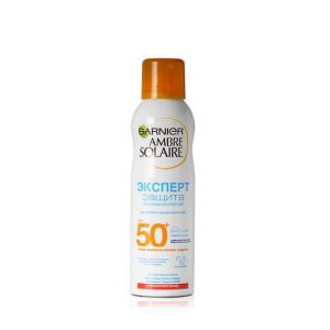 Солнцезащитный сухой спрей Garnier Ambre Solaire "Эксперт защита" SPF 50 200мл