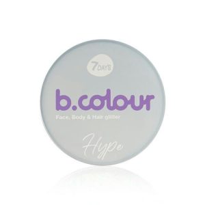 Гель - Глиттер для лица , тела и волос 7 days b.colour 02 , Hype , 25г